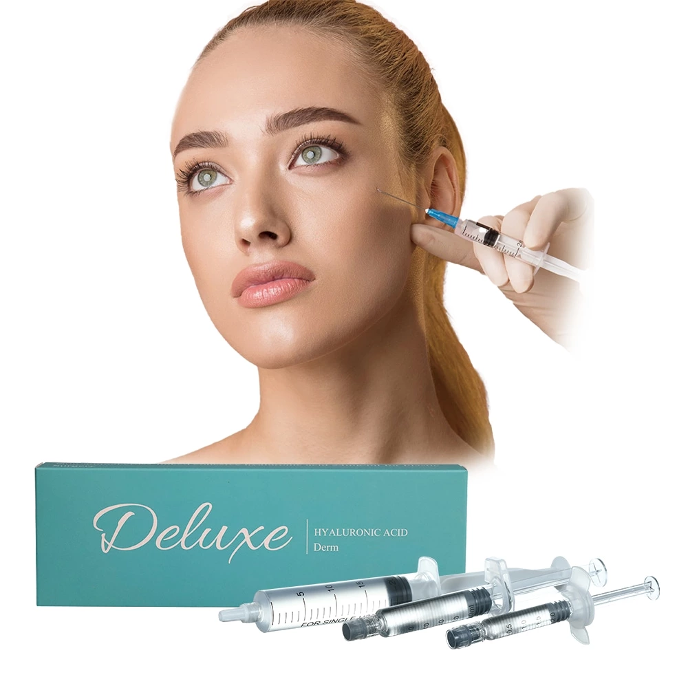 Cross Linked Hyaluronic Acid Injectable Gel Lip Augmentation Dermal Filler
