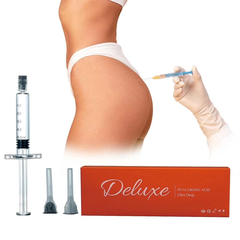 Cross Linked Hyaluronic Acid Injectable Gel Lip Augmentation Dermal Filler