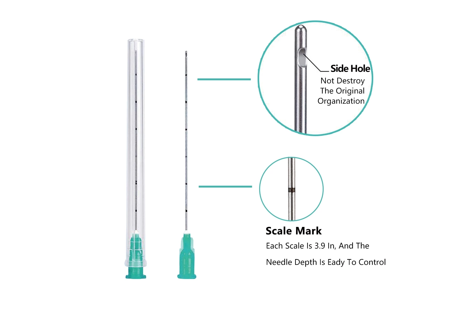 Dermal Filler injection Micro Cannula