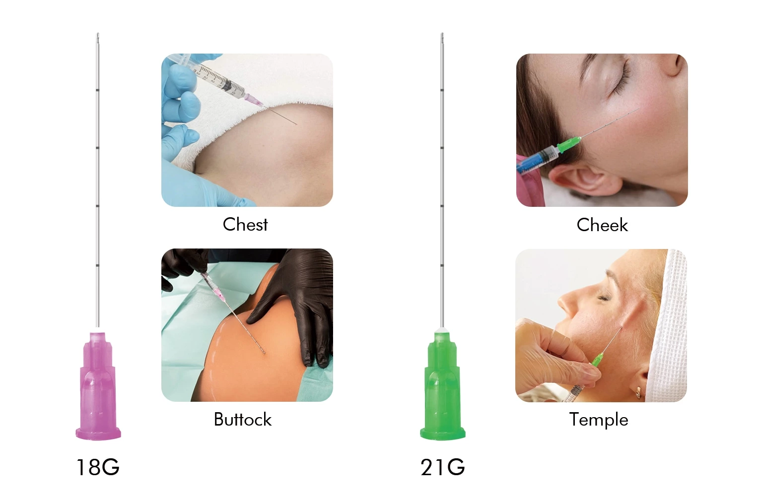 Dermal Filler injection Micro Cannula